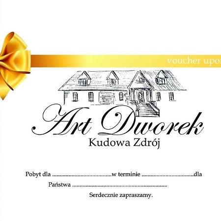 Pokoje Goscinne Art- Dworek Kudowa-Zdrój Esterno foto